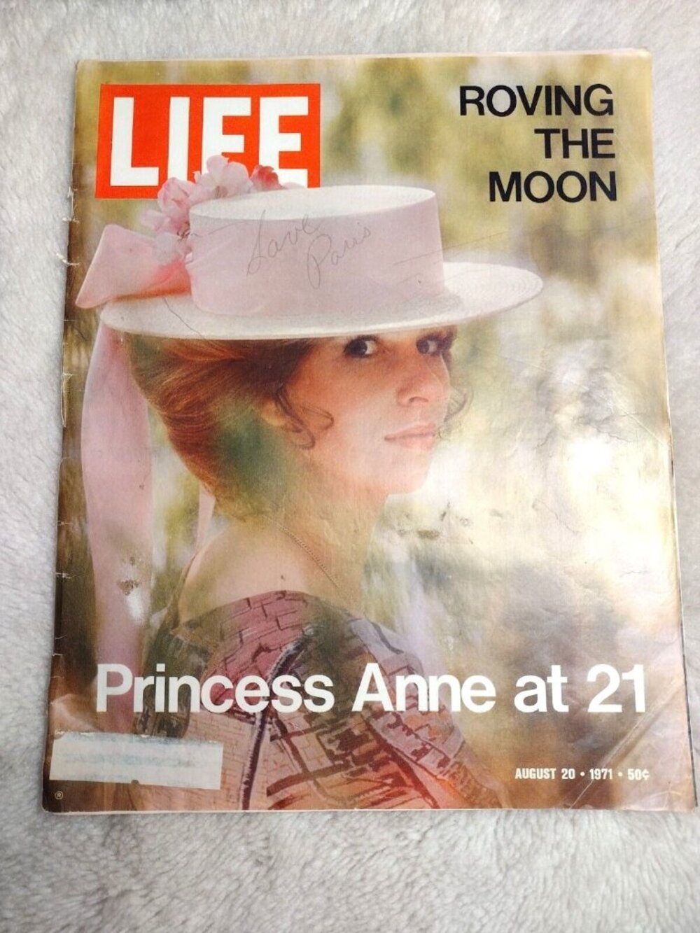 Life Magazine August 1971 Princess Anne at 21 Roving Moon Eagle Extinction Royal